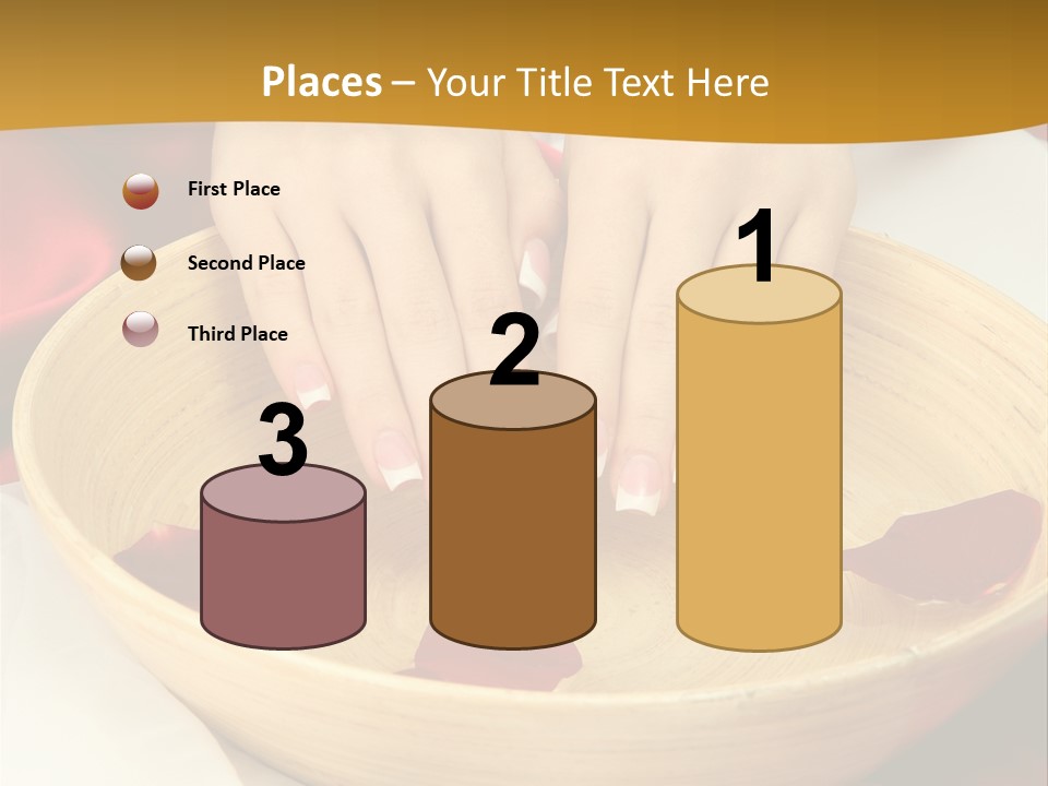 Nail Woman Healing PowerPoint Template