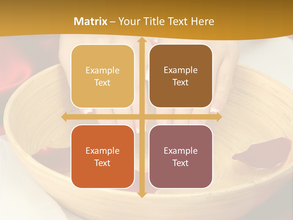 Nail Woman Healing PowerPoint Template