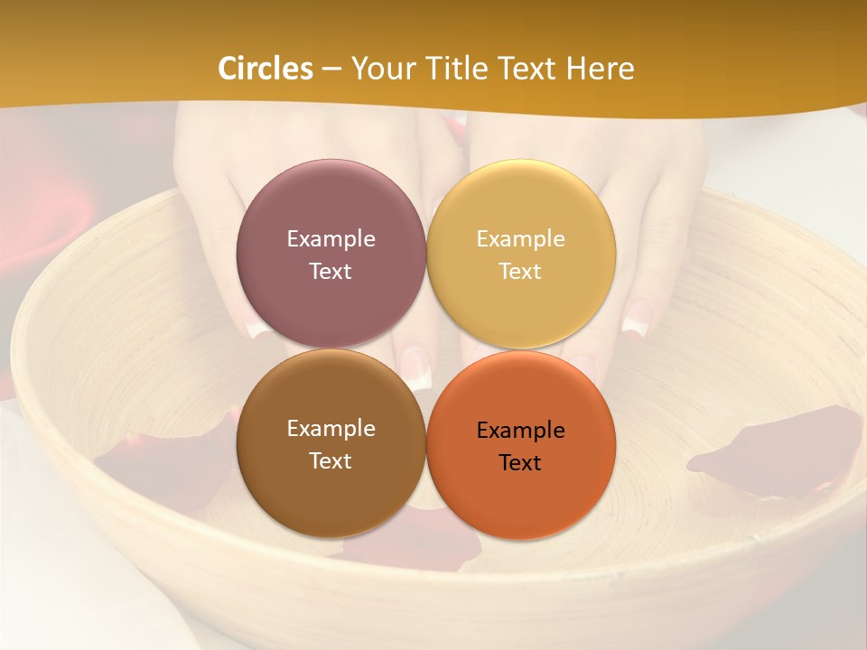 Nail Woman Healing PowerPoint Template