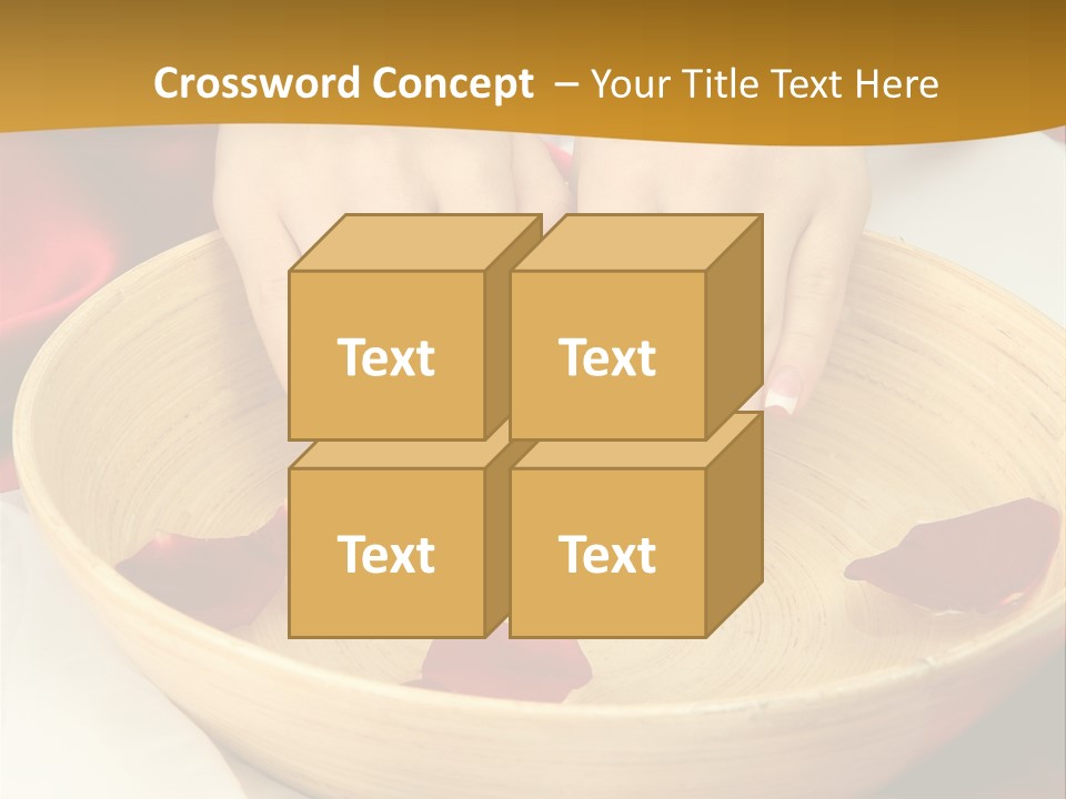 Nail Woman Healing PowerPoint Template