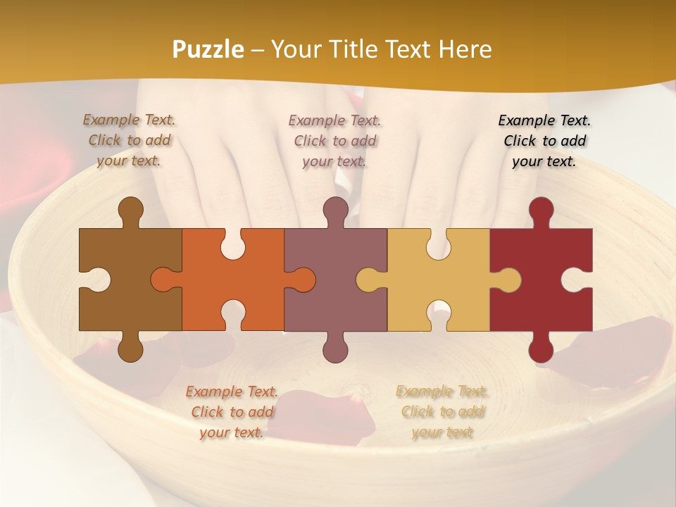 Nail Woman Healing PowerPoint Template