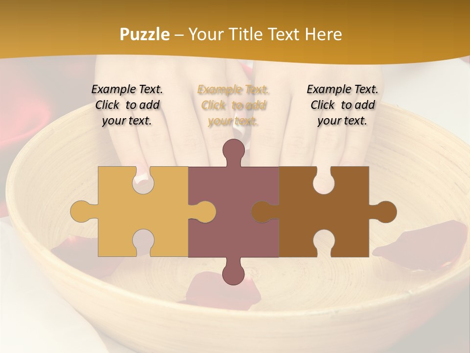 Nail Woman Healing PowerPoint Template