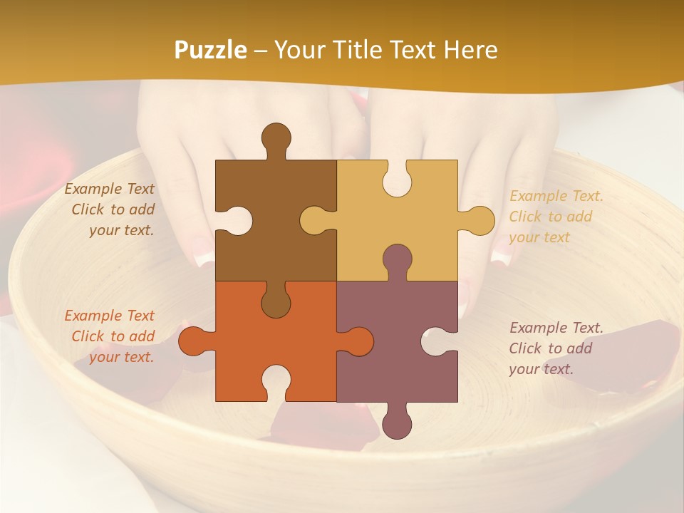 Nail Woman Healing PowerPoint Template