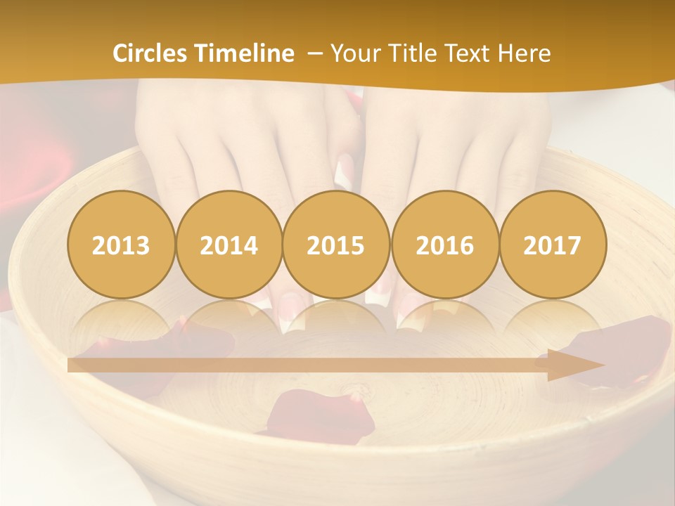 Nail Woman Healing PowerPoint Template