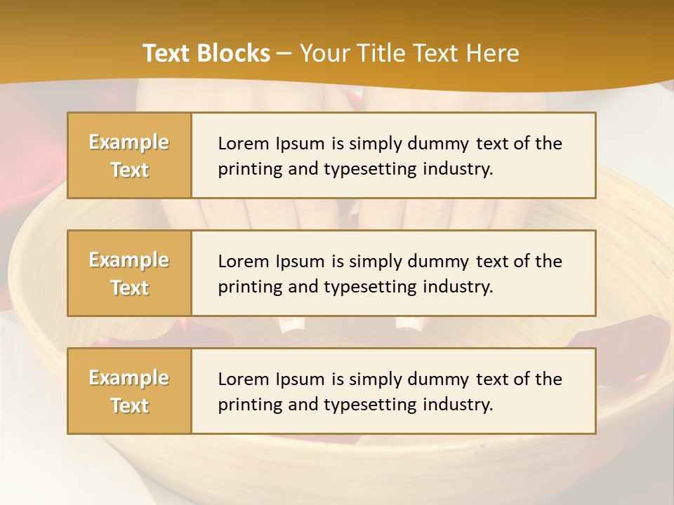 Nail Woman Healing PowerPoint Template