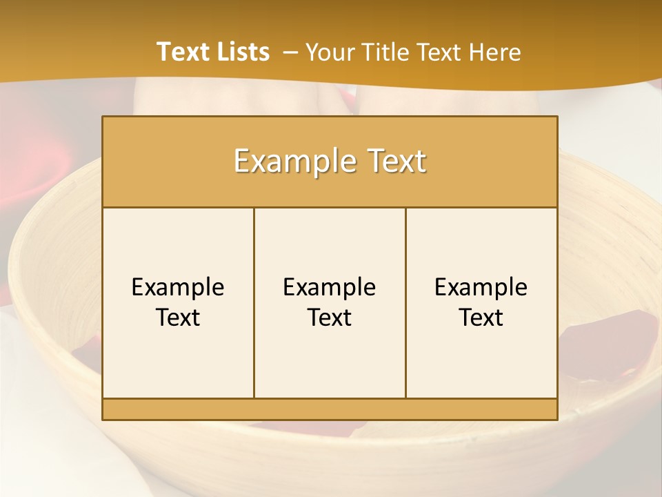 Nail Woman Healing PowerPoint Template