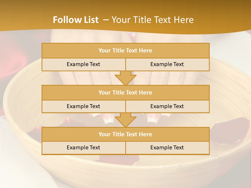 Nail Woman Healing PowerPoint Template