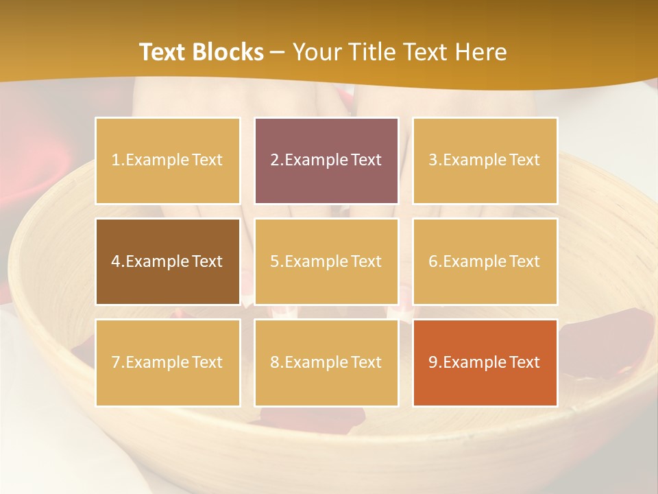 Nail Woman Healing PowerPoint Template