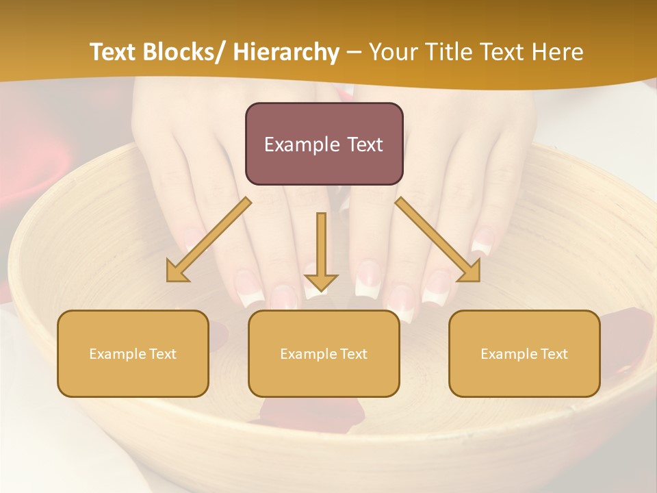 Nail Woman Healing PowerPoint Template