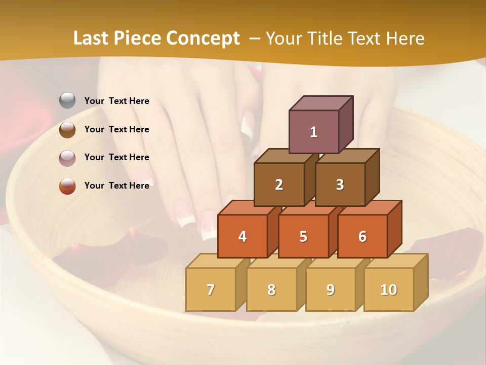 Nail Woman Healing PowerPoint Template