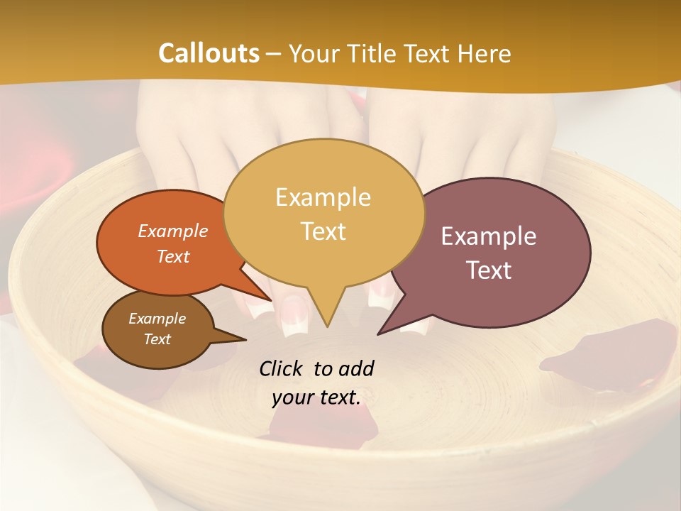 Nail Woman Healing PowerPoint Template