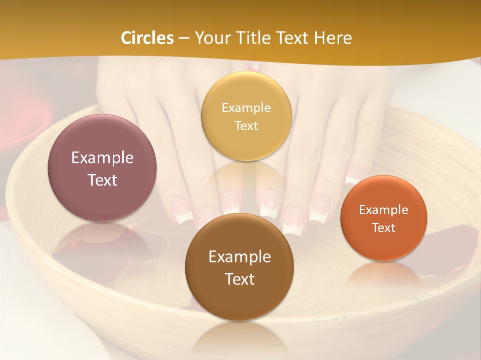 Nail Woman Healing PowerPoint Template