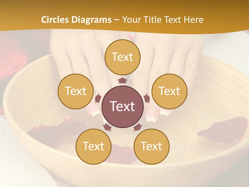 Nail Woman Healing PowerPoint Template