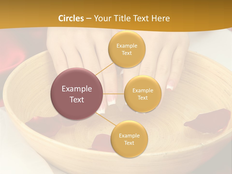 Nail Woman Healing PowerPoint Template