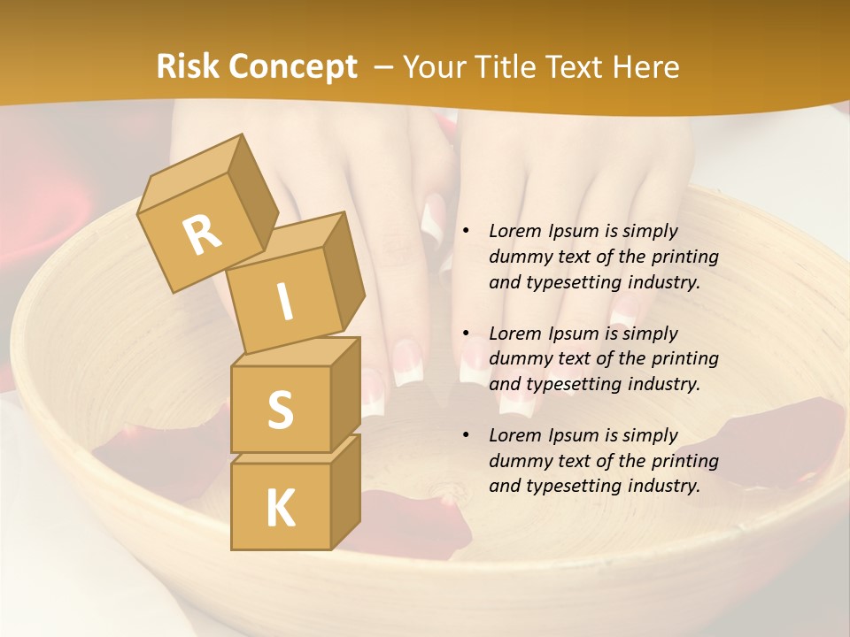 Nail Woman Healing PowerPoint Template