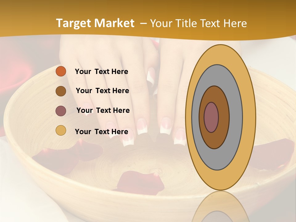 Nail Woman Healing PowerPoint Template