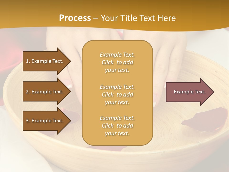 Nail Woman Healing PowerPoint Template