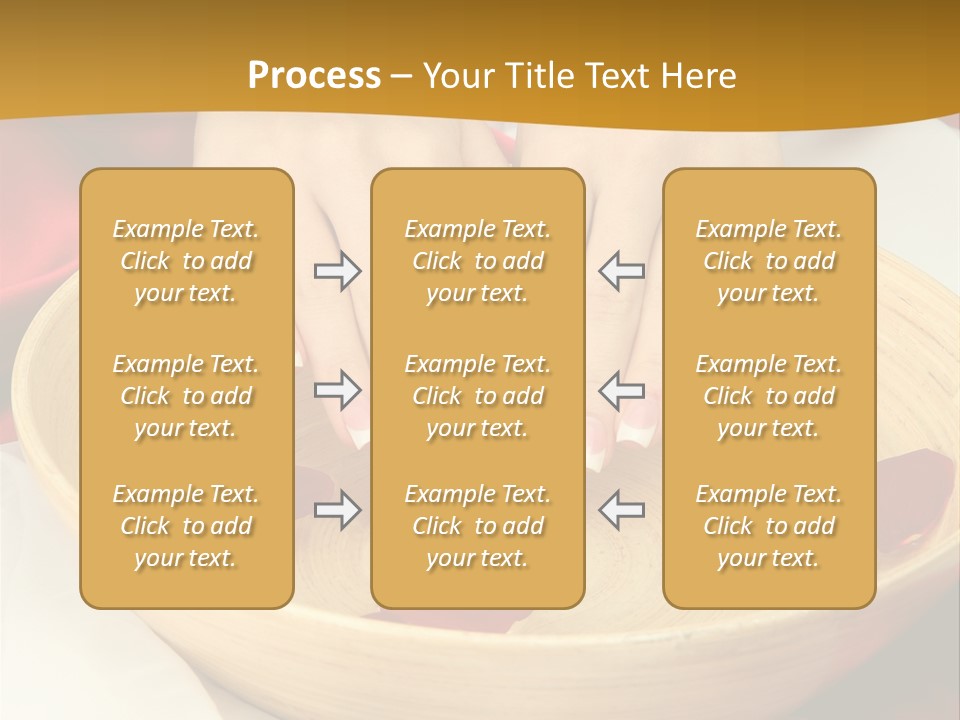 Nail Woman Healing PowerPoint Template