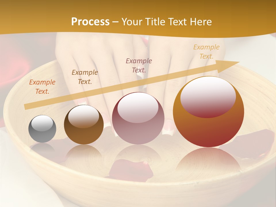 Nail Woman Healing PowerPoint Template