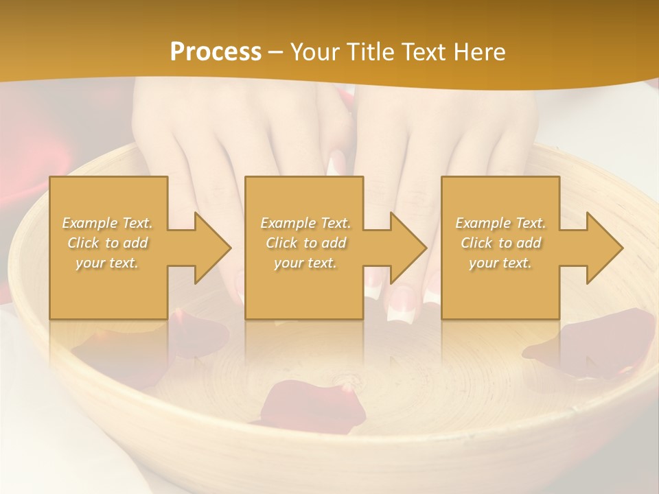 Nail Woman Healing PowerPoint Template