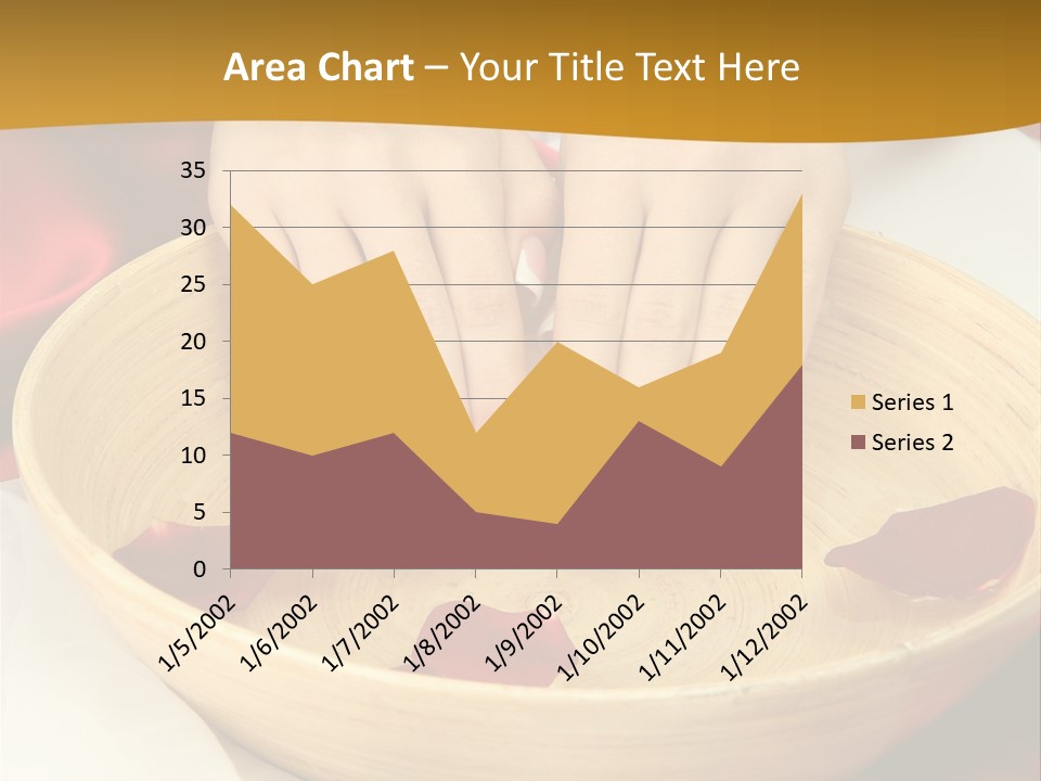 Nail Woman Healing PowerPoint Template