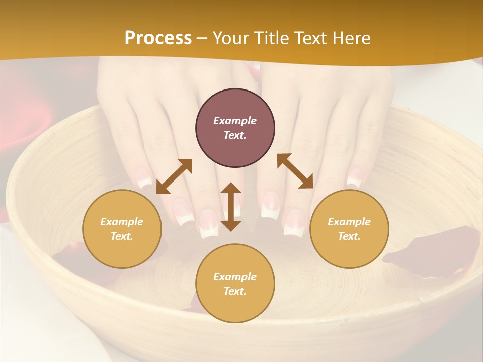 Nail Woman Healing PowerPoint Template