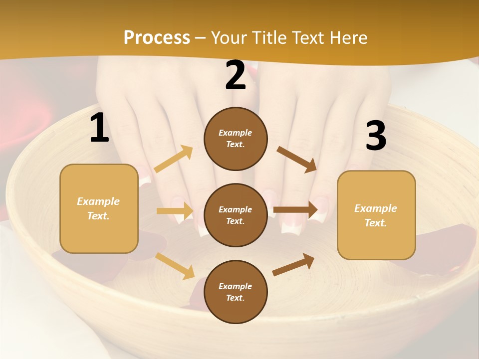 Nail Woman Healing PowerPoint Template