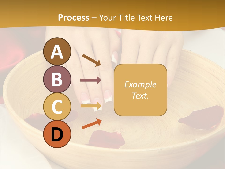 Nail Woman Healing PowerPoint Template