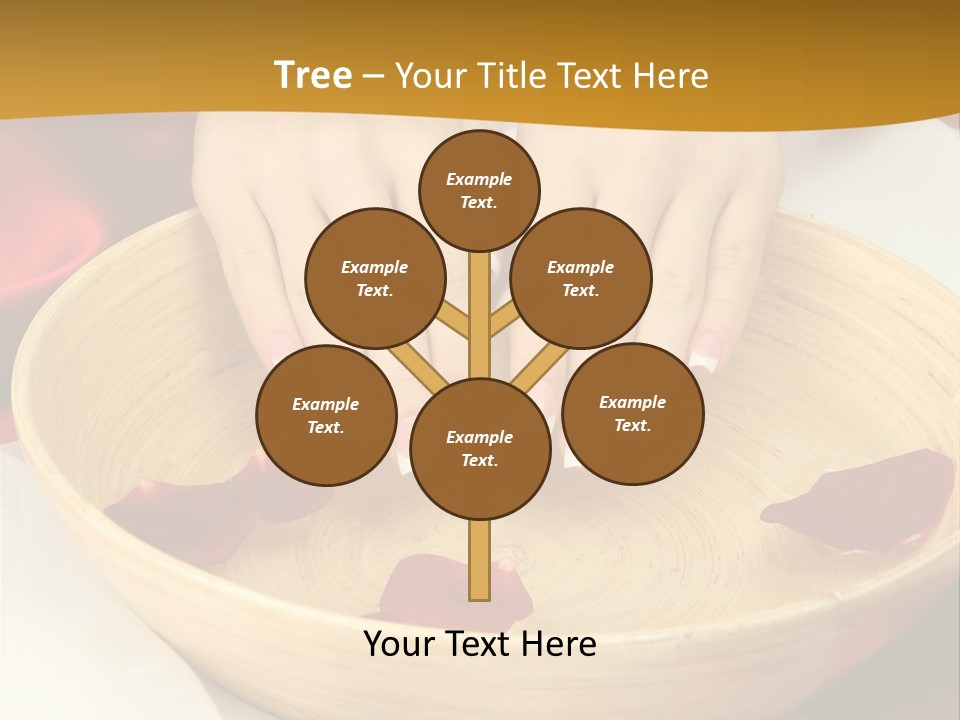 Nail Woman Healing PowerPoint Template