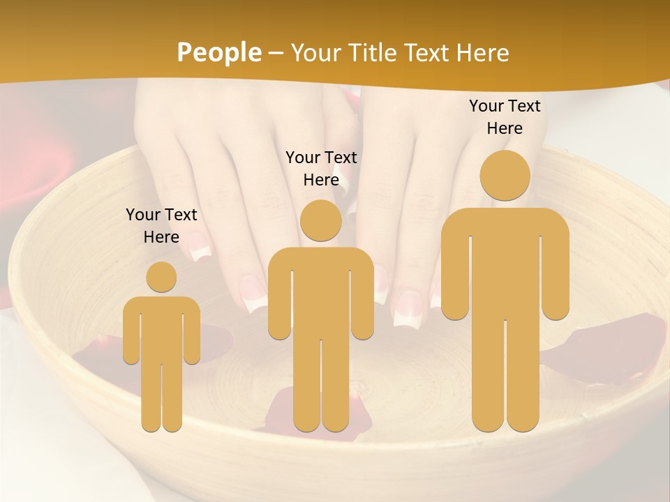 Nail Woman Healing PowerPoint Template