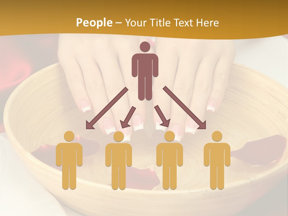 Nail Woman Healing PowerPoint Template