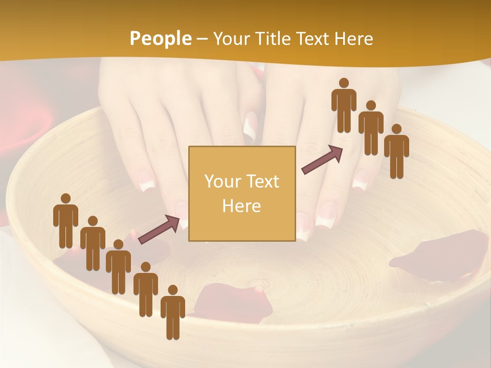 Nail Woman Healing PowerPoint Template