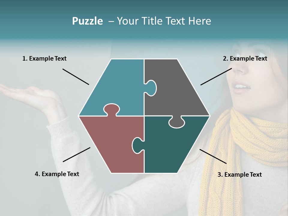 Lady Lifestyle Fashion PowerPoint Template