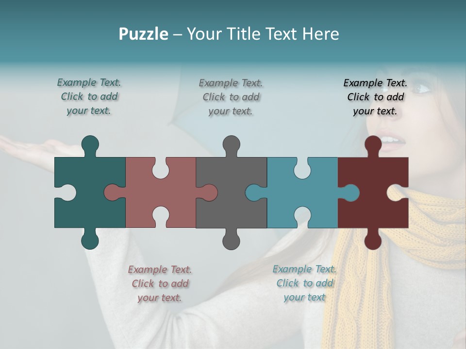 Lady Lifestyle Fashion PowerPoint Template