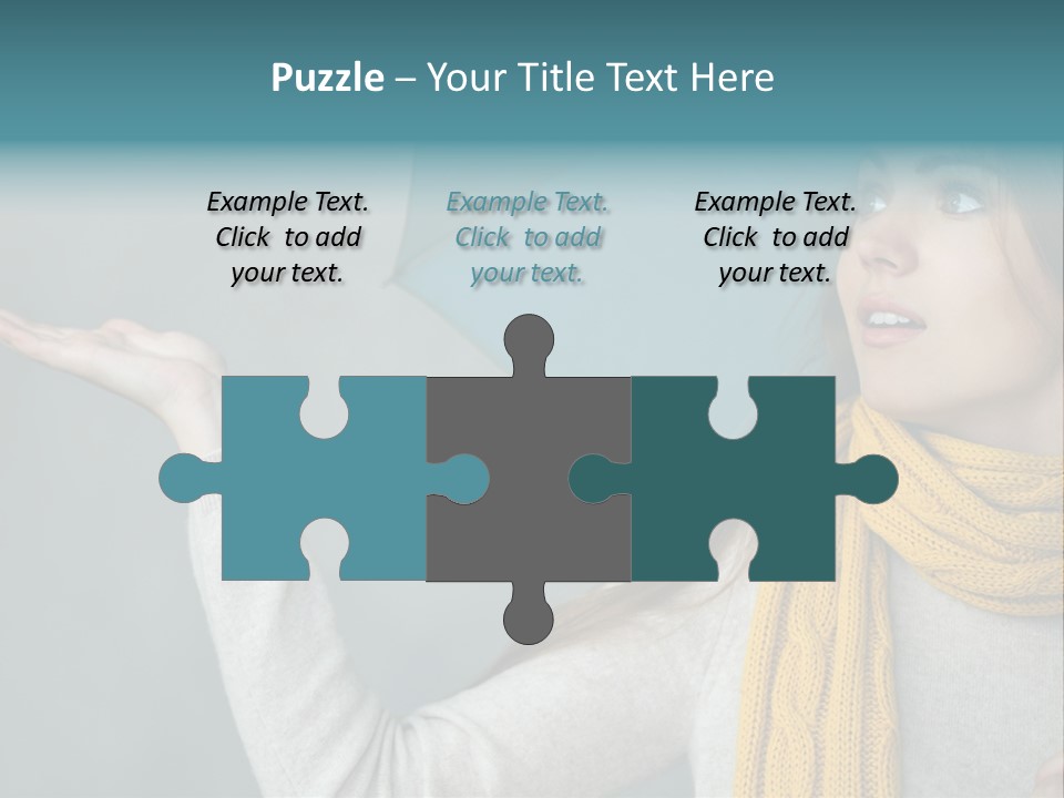 Lady Lifestyle Fashion PowerPoint Template