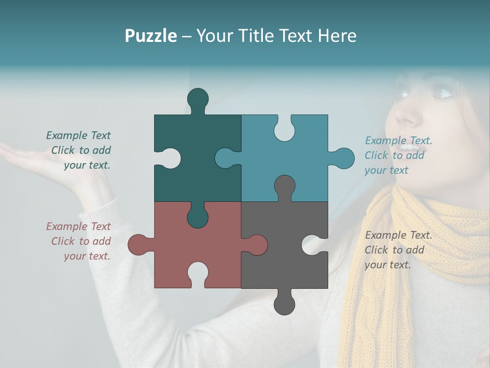 Lady Lifestyle Fashion PowerPoint Template