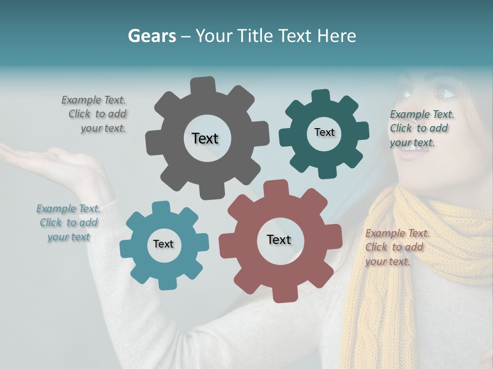 Lady Lifestyle Fashion PowerPoint Template