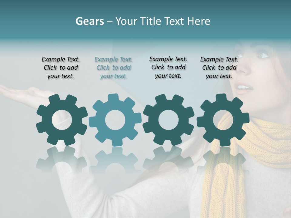 Lady Lifestyle Fashion PowerPoint Template