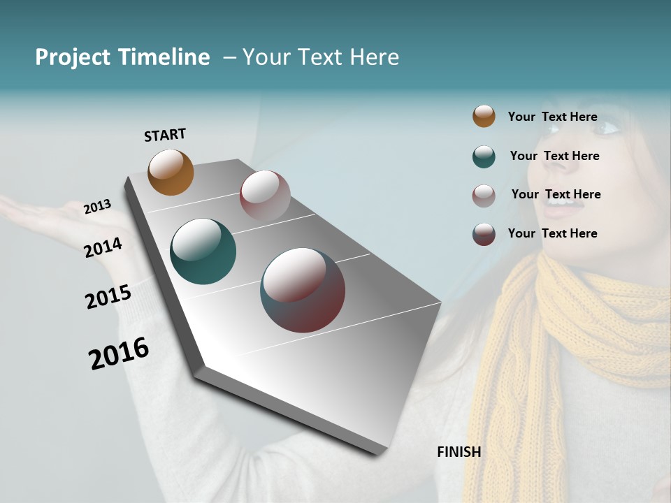 Lady Lifestyle Fashion PowerPoint Template