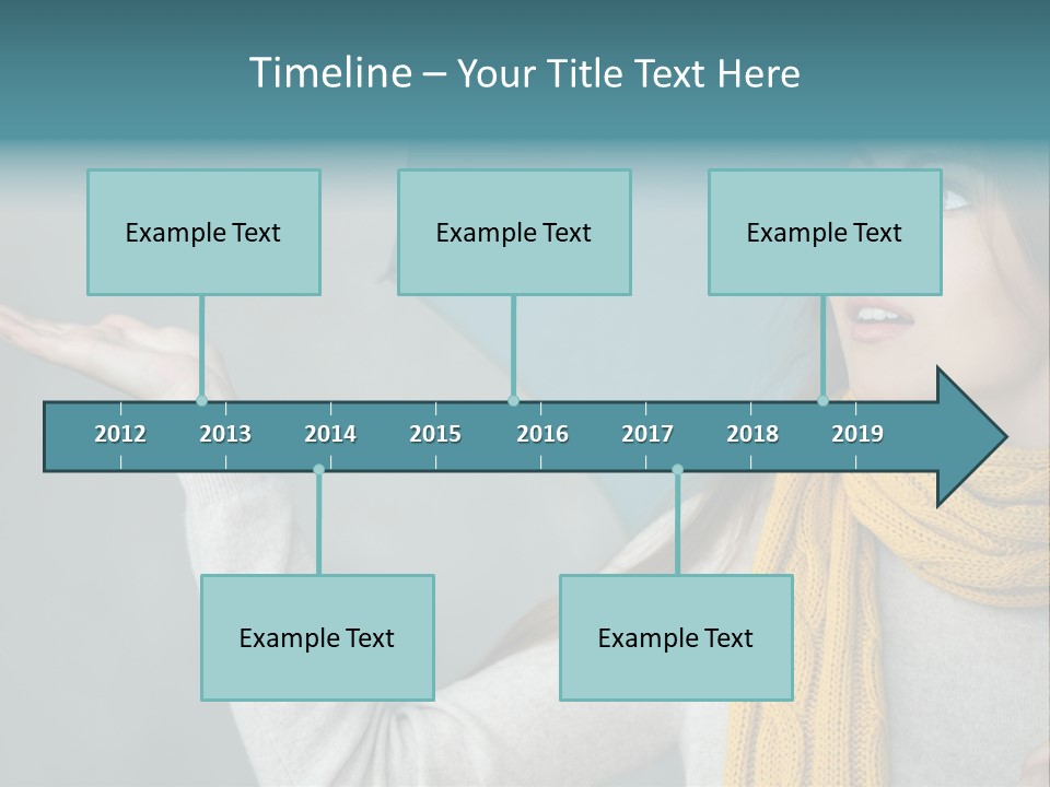 Lady Lifestyle Fashion PowerPoint Template