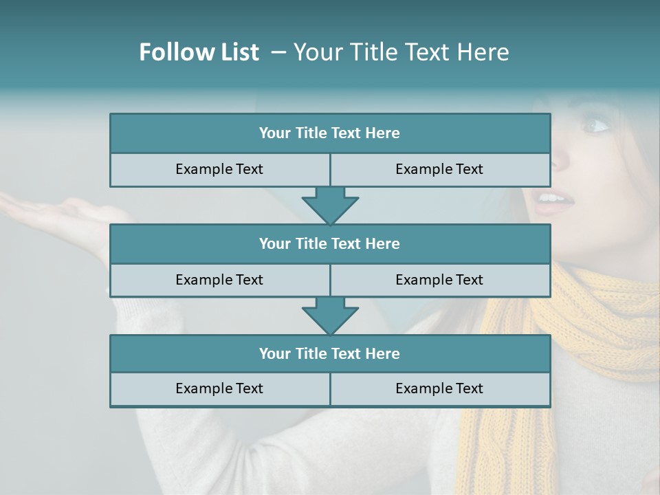 Lady Lifestyle Fashion PowerPoint Template