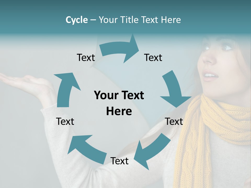 Lady Lifestyle Fashion PowerPoint Template