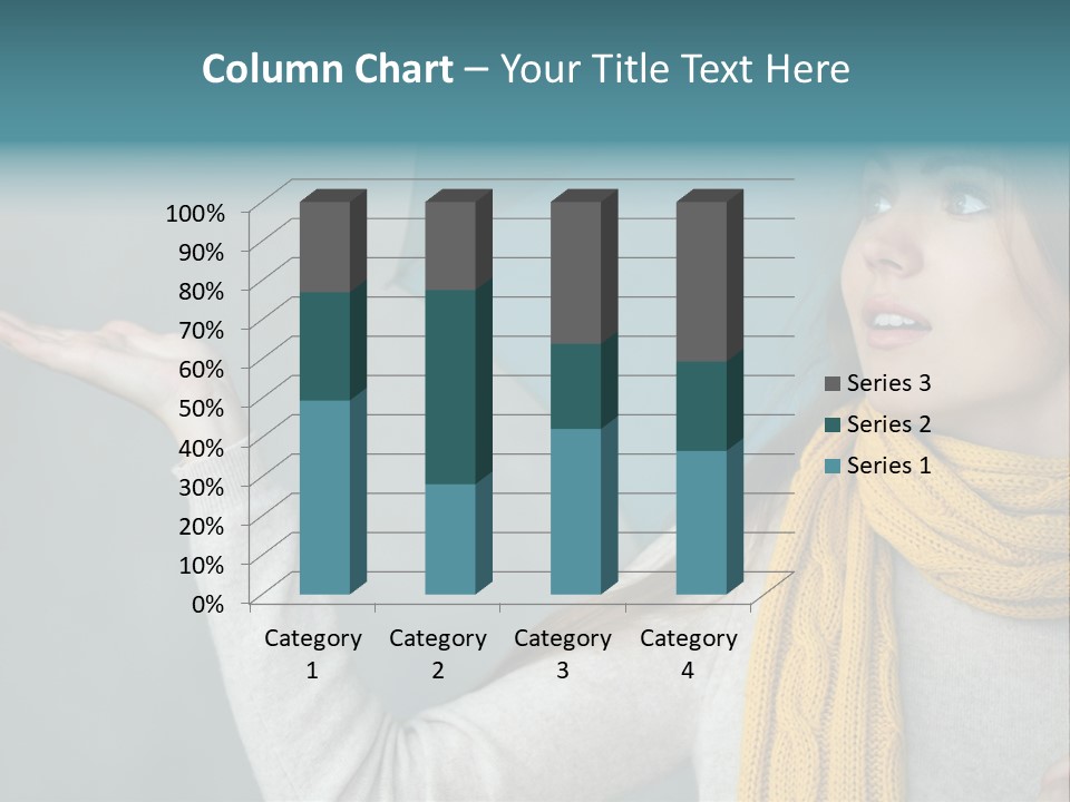 Lady Lifestyle Fashion PowerPoint Template