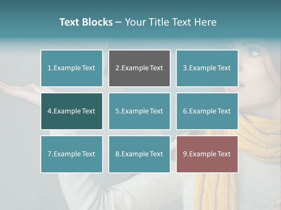 Lady Lifestyle Fashion PowerPoint Template