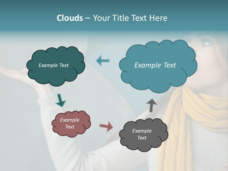 Lady Lifestyle Fashion PowerPoint Template