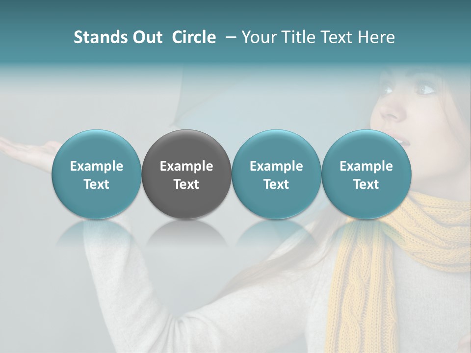 Lady Lifestyle Fashion PowerPoint Template