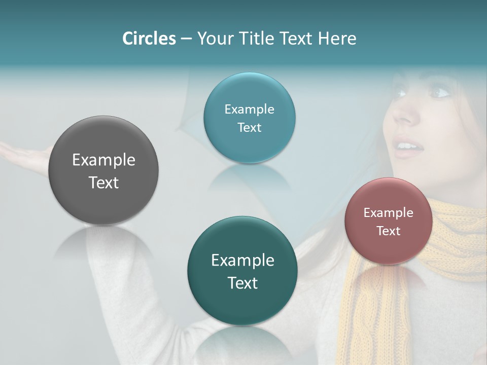 Lady Lifestyle Fashion PowerPoint Template