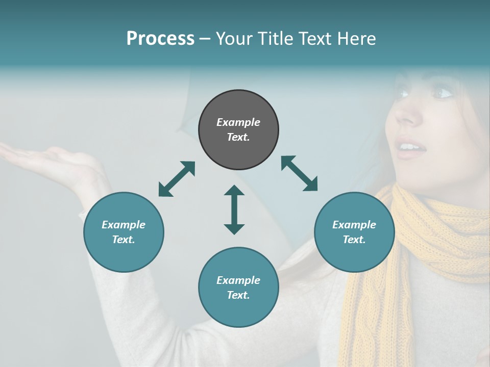 Lady Lifestyle Fashion PowerPoint Template