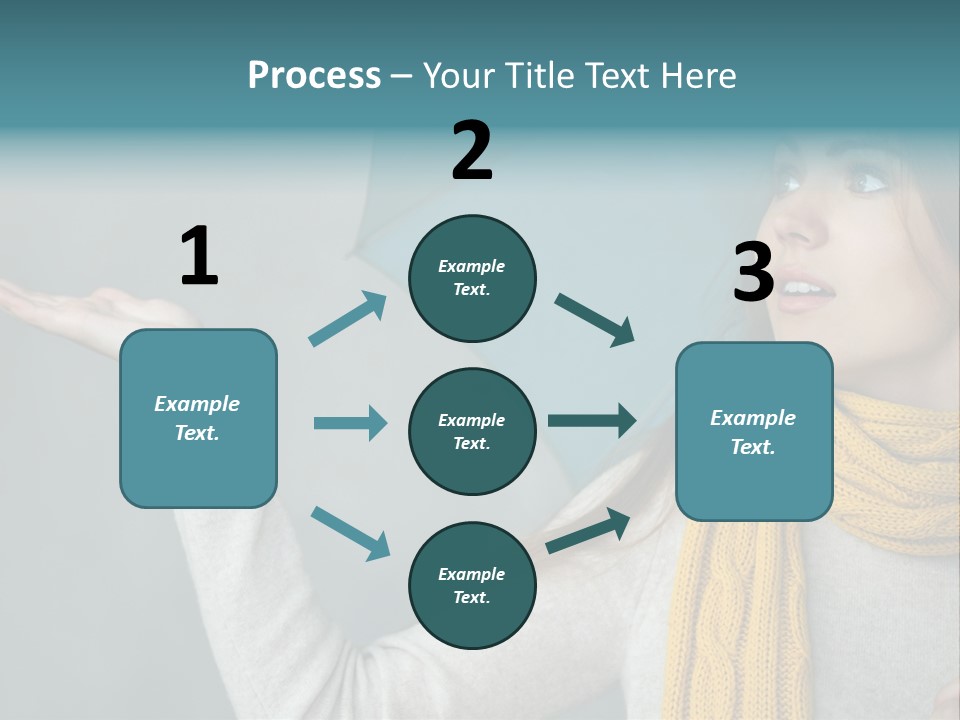 Lady Lifestyle Fashion PowerPoint Template