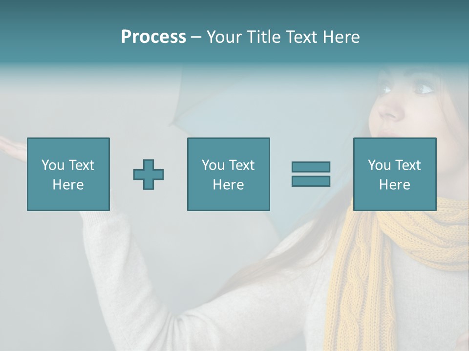 Lady Lifestyle Fashion PowerPoint Template